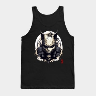 Evil cat Tank Top